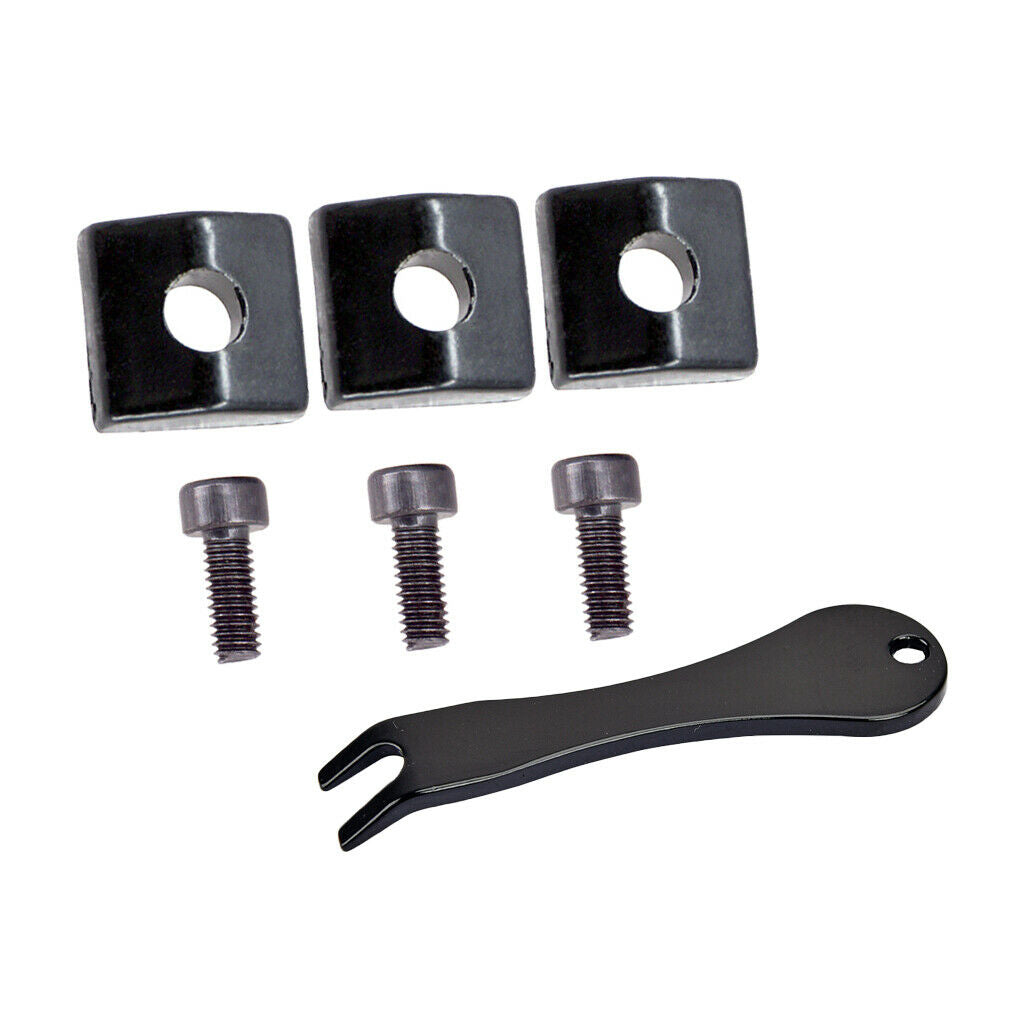 Guitar String Peg Bridge Pin Puller + Tremolo Bridge Locknut Clamp & Screws