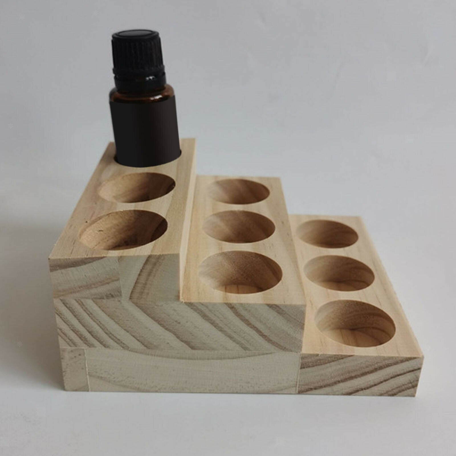 Essential Oil Display Stand Bottles Storage Rack Cosmetic Collection Shelf