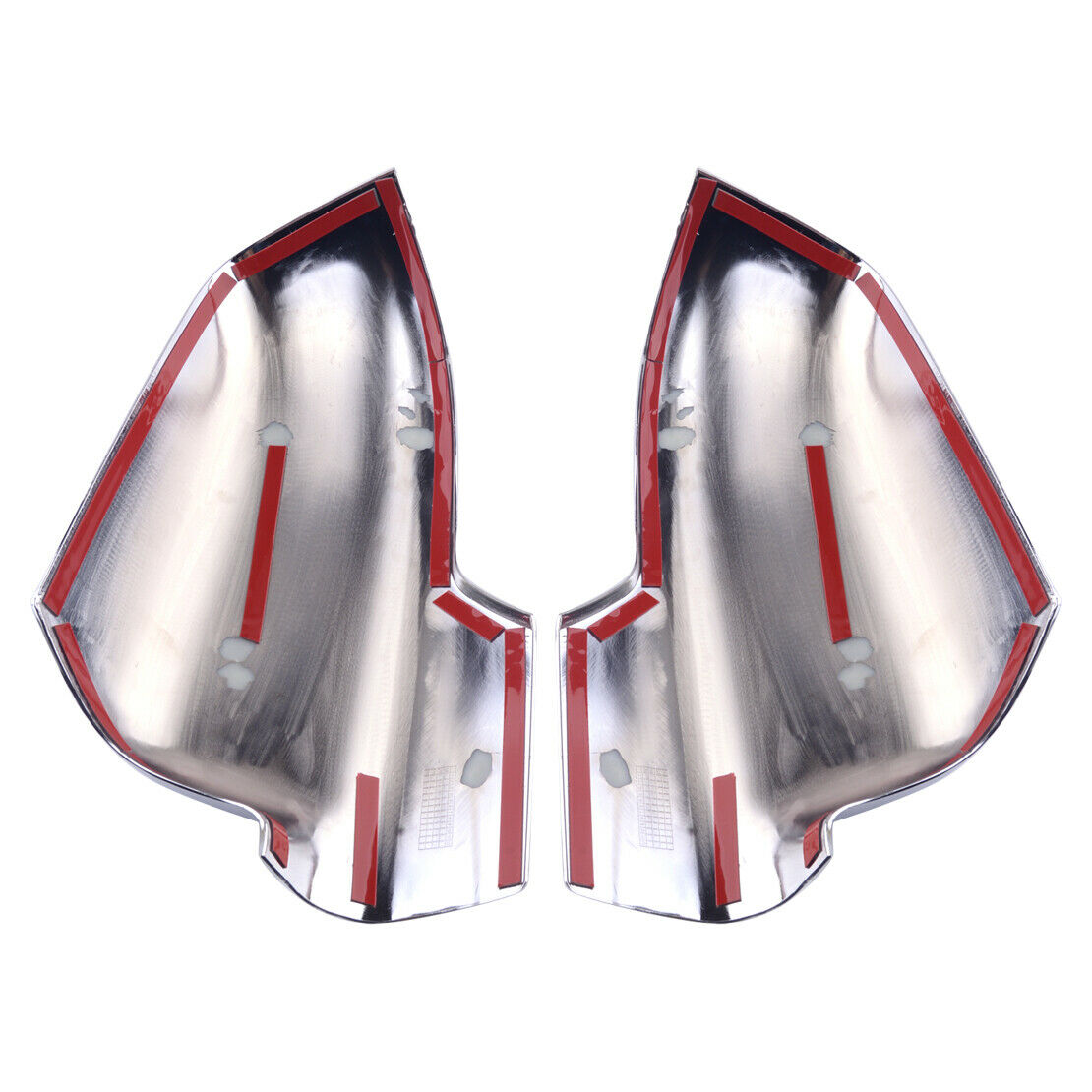 Fit For 2019-21 Dodge Ram 1500 Chrome ABS Side Mirror Cover 2pc
