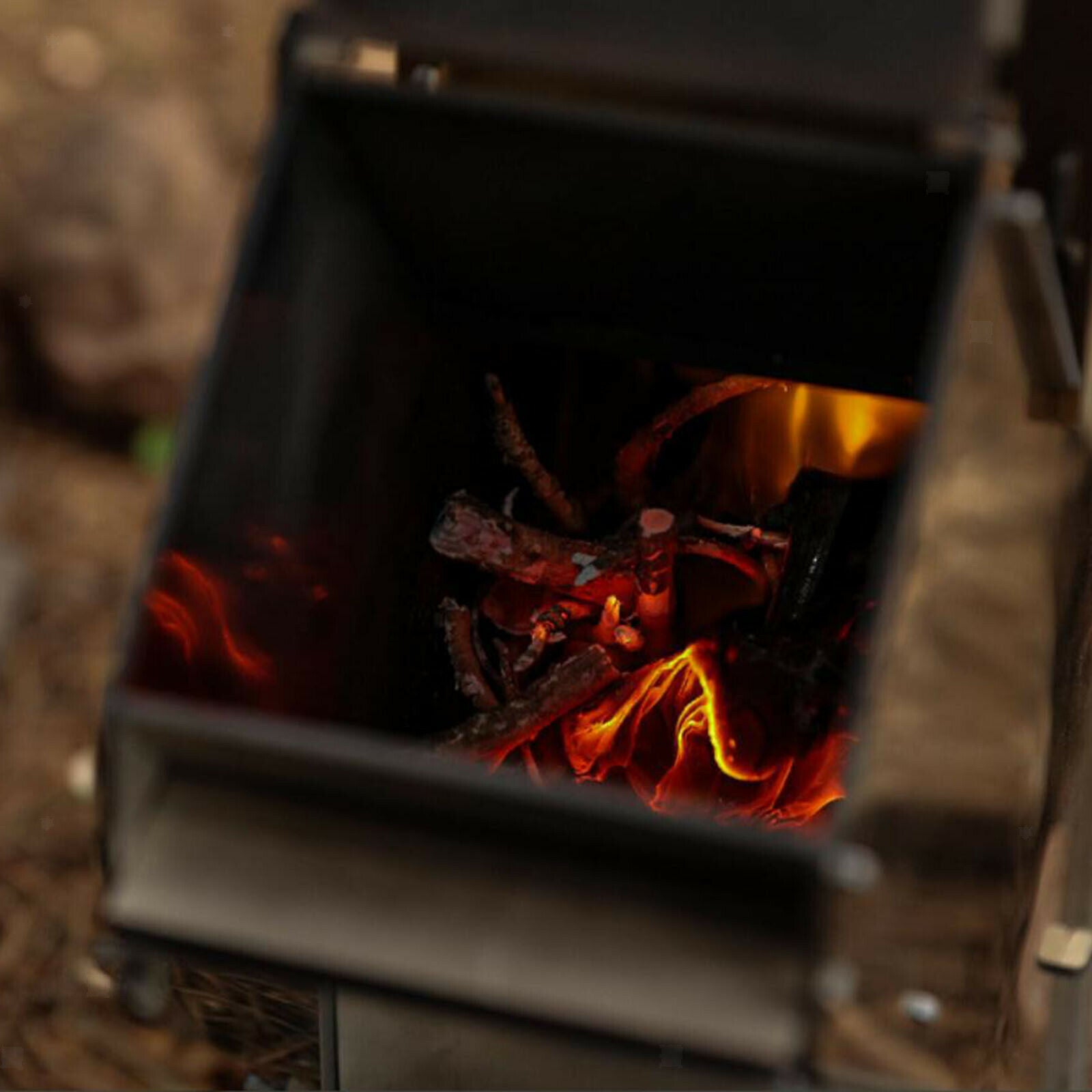 Tinder Wax Wick Cord Fire Starter Accessory with Aluminum Sleeve for Camping