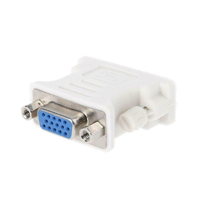 Hot Selling 15 Pin VGA Female to DVI-D Male  Adapter Converter LCD