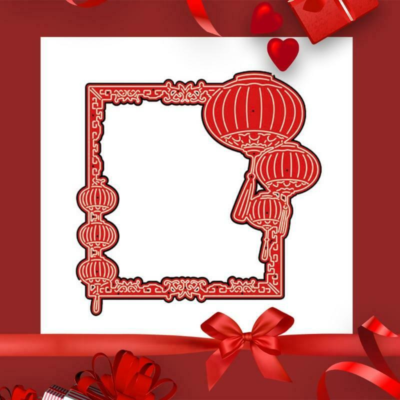 Chinese New Year Craft Die Metal Cutting Die Cut for DIY Paper Card Scrapbooking