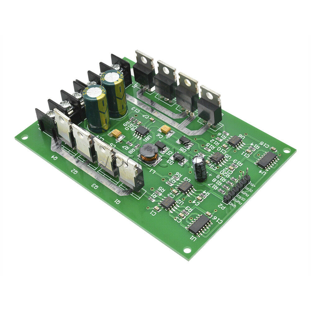 Dual DC Motor Driver Module board H-bridge MOSFET IRF3205 3-36V 15A