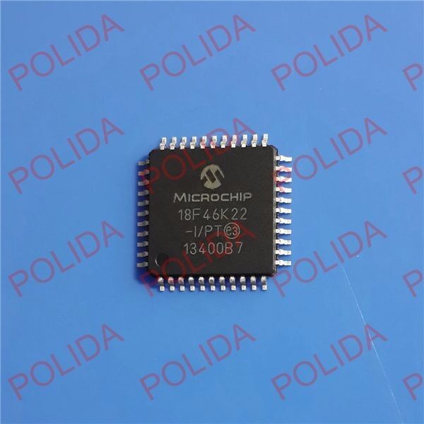 1PCS  IC MICROCHIP TQFP-44 PIC18F46K22-I/PT PIC18F46K22T-I/PT 18F46K22-I/PT