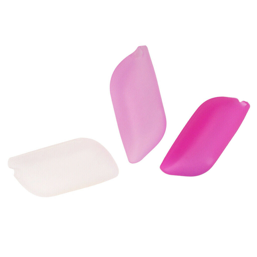 3PCS Toothbrush Head  Cover Case for Travel Hiking Camping Home Office