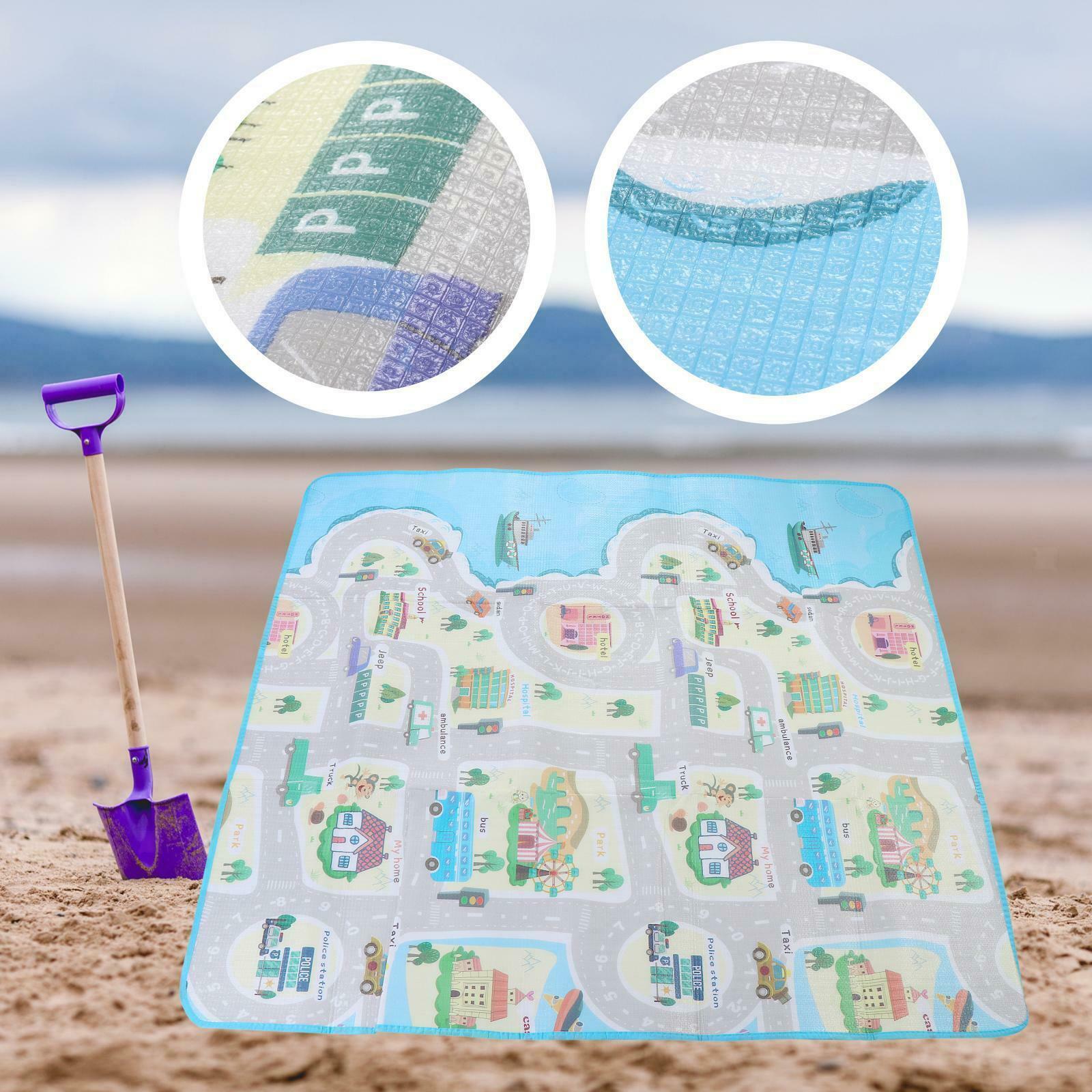 Large Folding Baby Playmat Waterproof Crawling Thickening Mat Floor Rugs