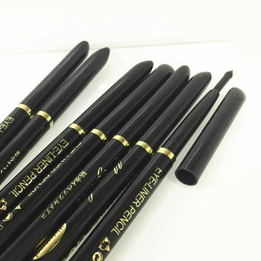 12pcs Pro Cosmetic Waterproof Eye Shadow Liner Eyeliner Makeup Pencil Pen