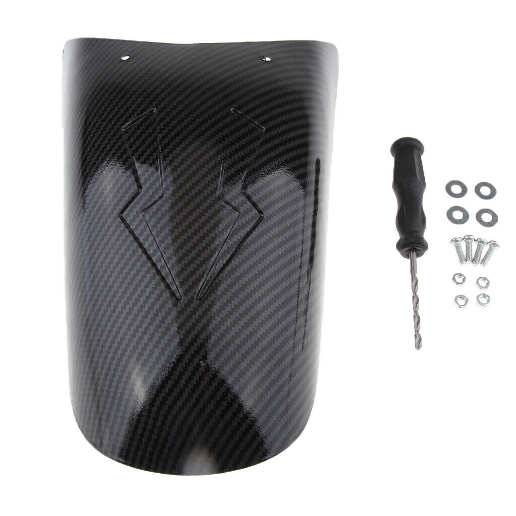 Motorcycle  Extender Front Mudguard Extension Carbon Fiber Type 3