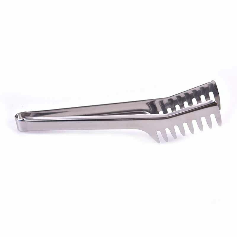 Stainless Steel Noodles Clip Food Comb Spaghetti Tongs Pasta Clip Food Ho.l8