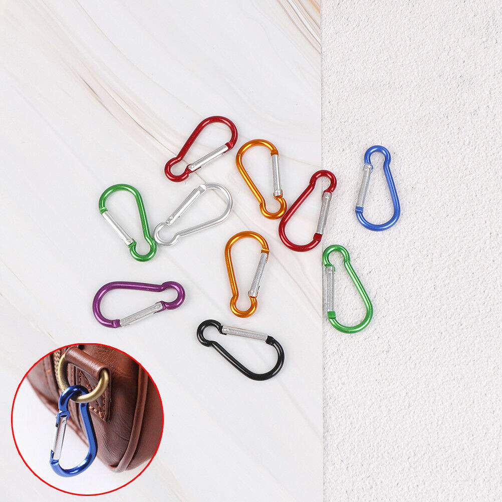 5Pcs/Set Random No.5 Aluminum Alloy Gourdshaped Outdoors Sport Clasp Smal.l8