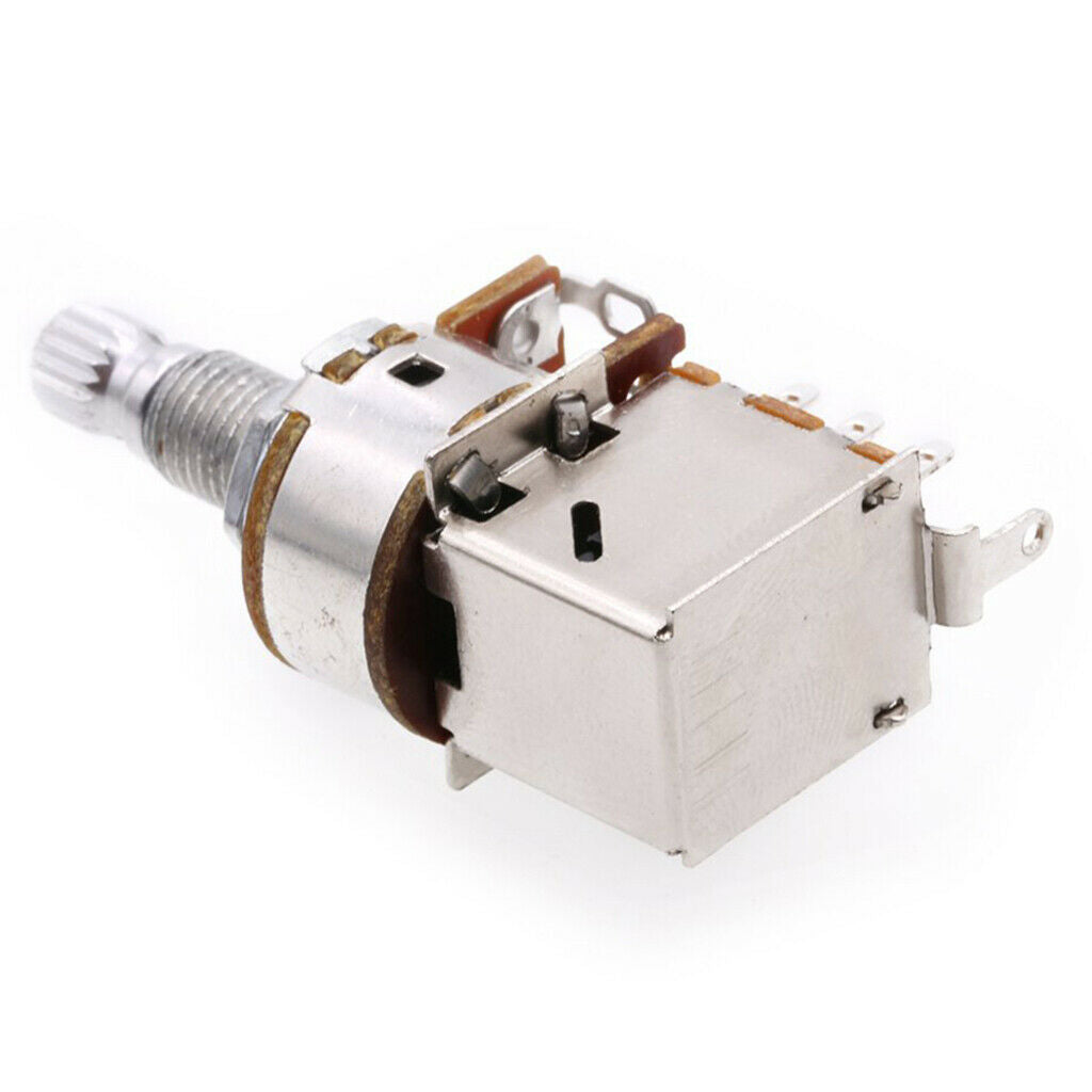 Electric Guitar Bass Accessory Pots Potentiometers A500K 18mm Shaft Volume Tone