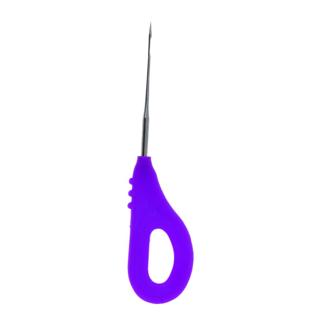 Baiting Needle Tool Steel Carp Fishing Tackle Boilie Needles Drill Purple