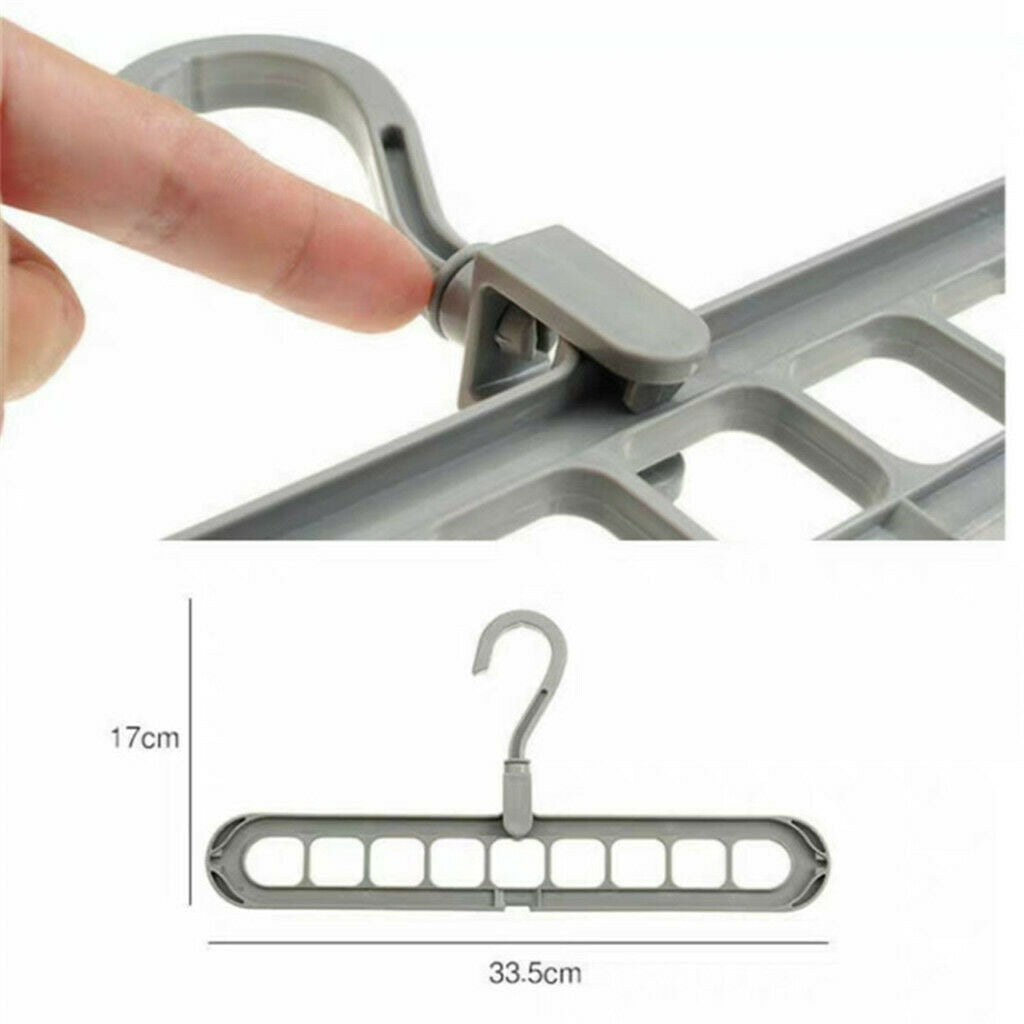 Set of 12 Clothes Hanger Plastic Suit Hangers Clothes Hanger Space Saving