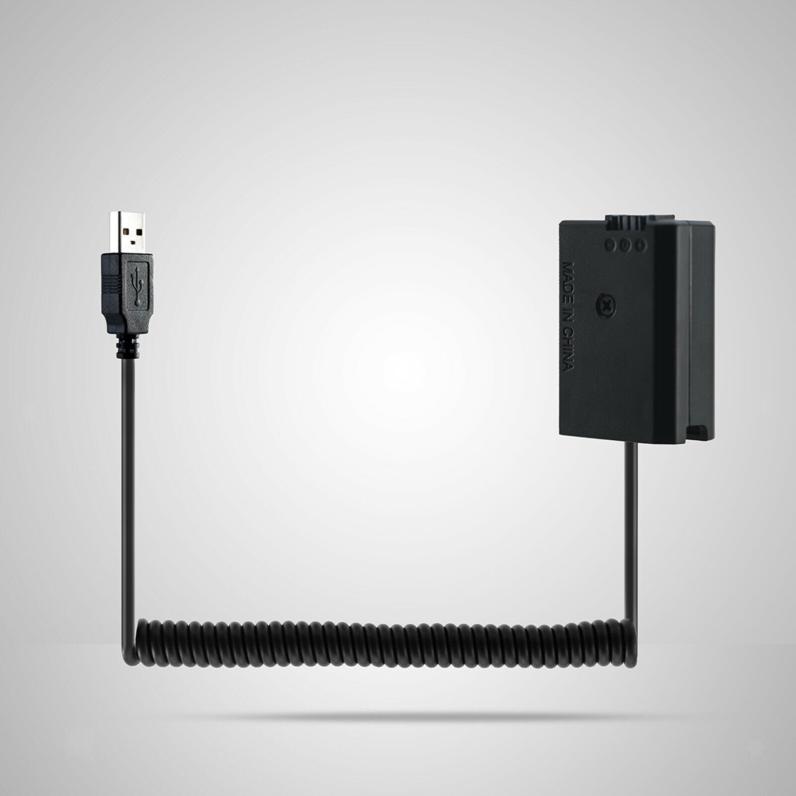USB Cable To Np-FW50 Dummy Battery for Sony Battery Bank Length 35 to 100cm