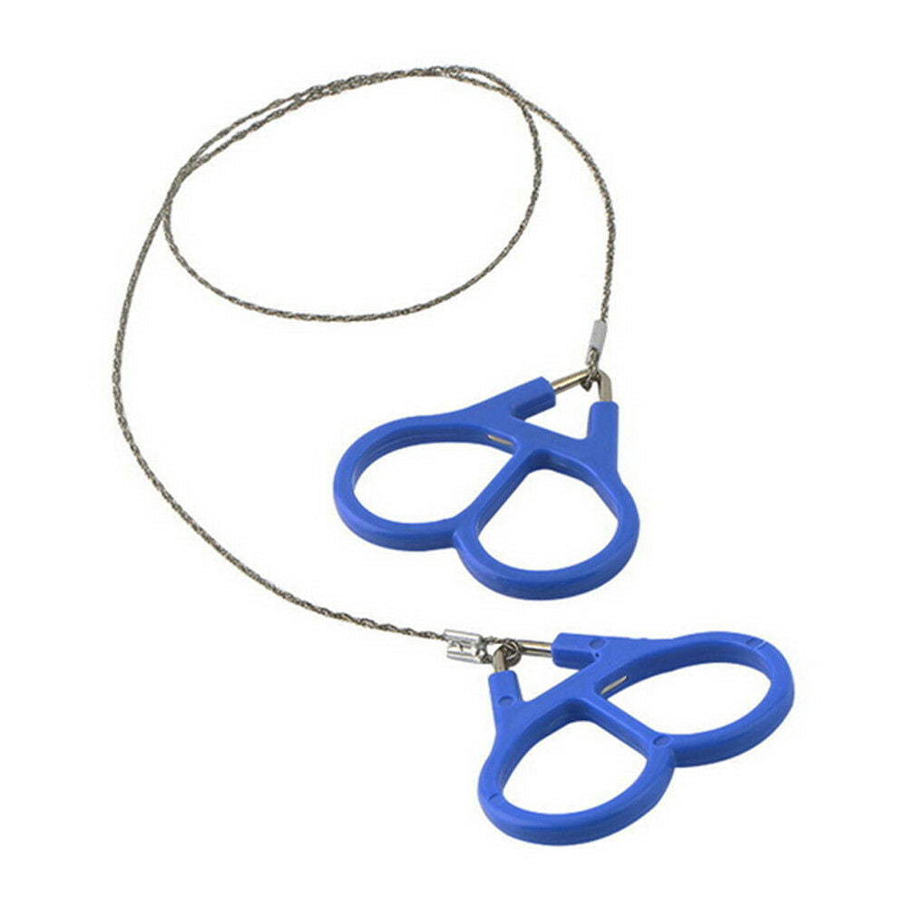 Stainless Steel Outdoor Hiking Camping Wire Saw Emergency Travel Survival Gear