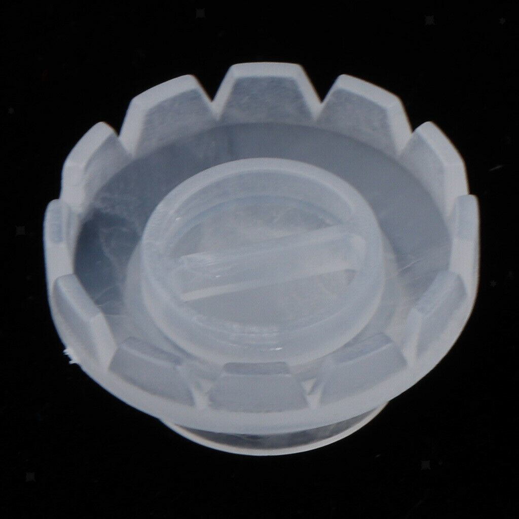 100x Plastic Eyelash Adhesive Glue Holder Anti-spill Lashes Blossom Cup