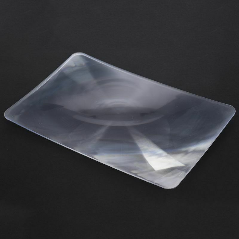 Magnifier Fresnel Lens Page 3x Magnifying Sheet 180x120x0.5mm L2N6