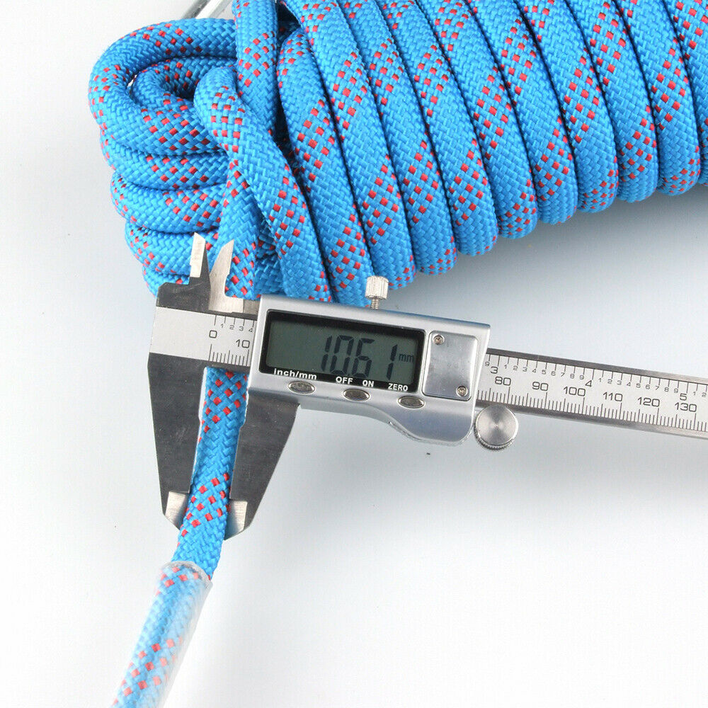 12mm 25KN Static Tree Arborist  Rock Climbing Rope Safety   Gear