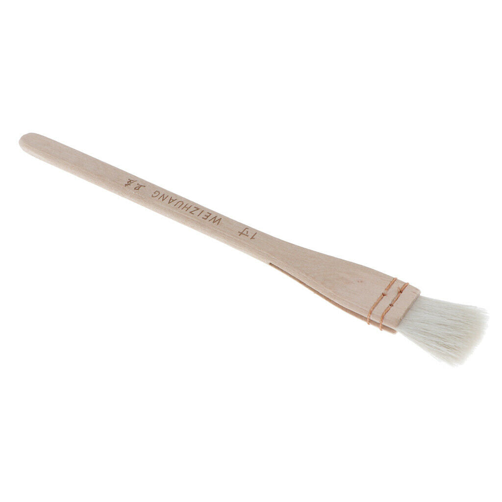 3Sets Professional Brushes Flat Pointed Drawing Brushes for Oil Painting