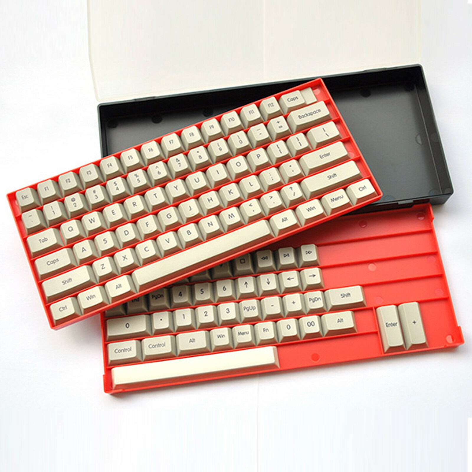 Keyboard Keycaps ABS Organizer Box Storage Case for Mechanical Gaming Collection