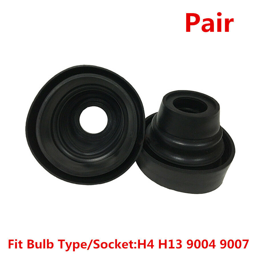 Universal Housing Seal Cap Dust Cover For Car H4 H13 9004 9007 HID LED Headlight