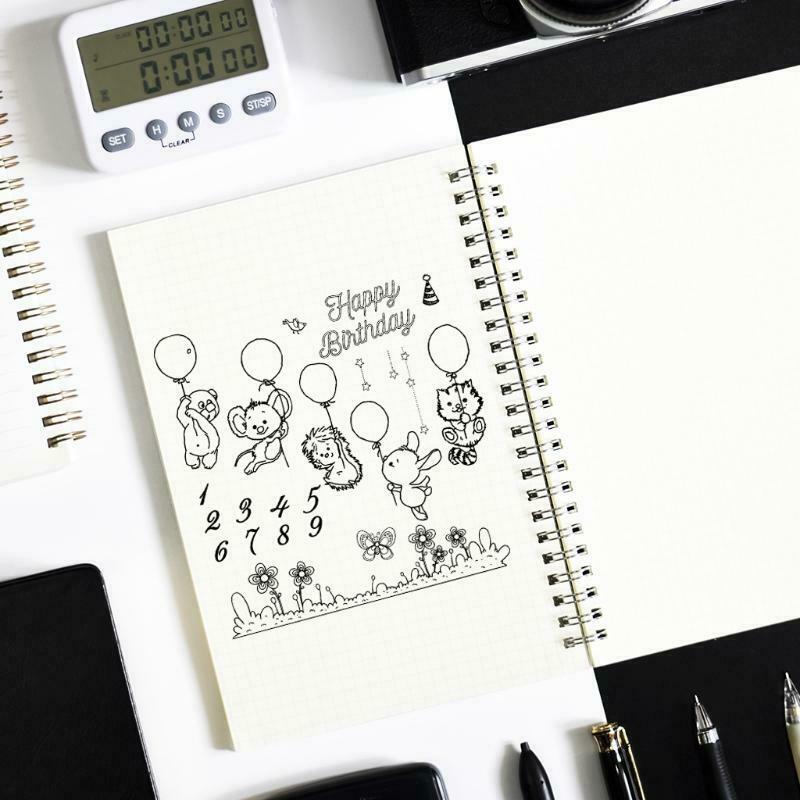 Happy Birthday DIY Silicone Clear Stamp Cling Seal Scrapbook Embossing Album