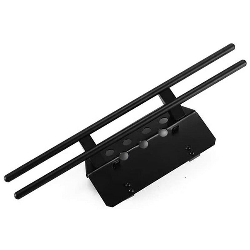 RC Car Parts Rear Bumper + Chassis Guard Set Black for 6 4 G500 G63 J5A4