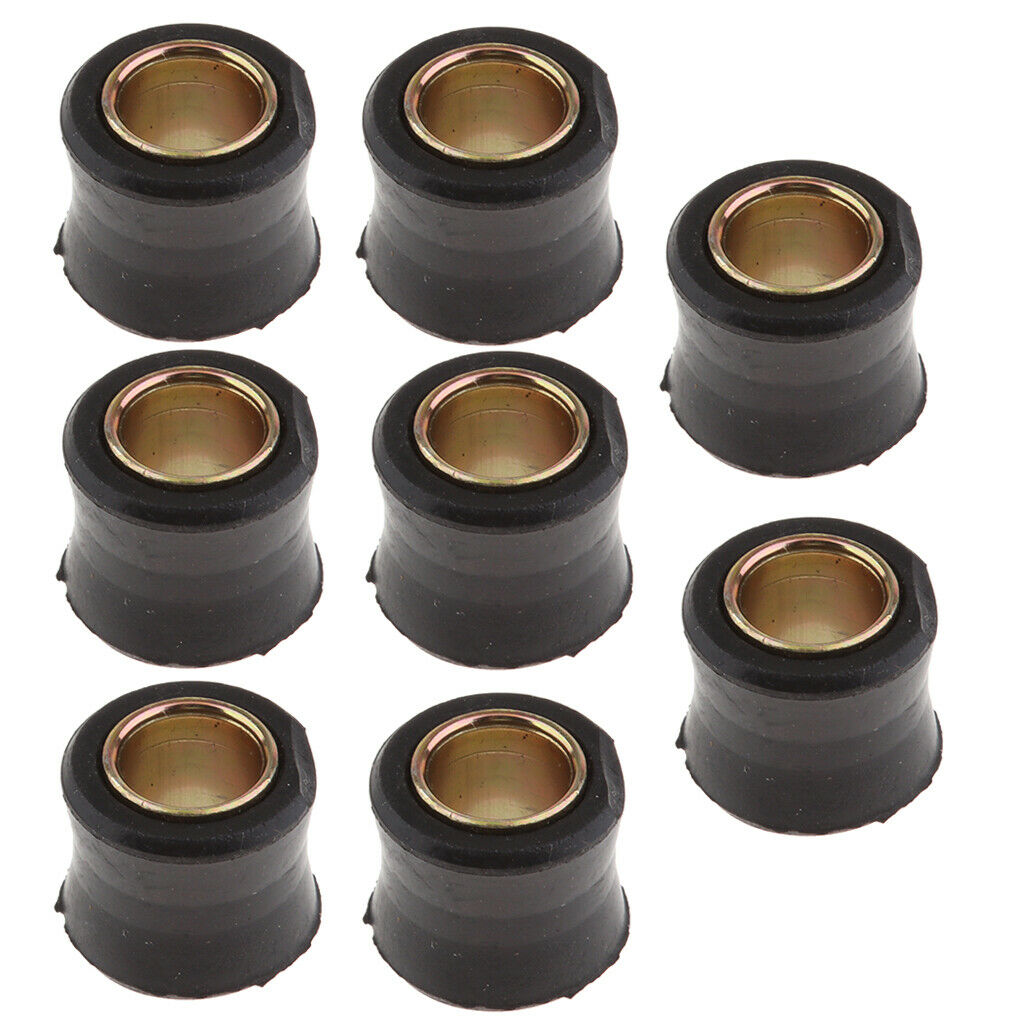 8x Motorbike Shock Absorber Rear Bush 12mm for Motorbike Replacing Parts