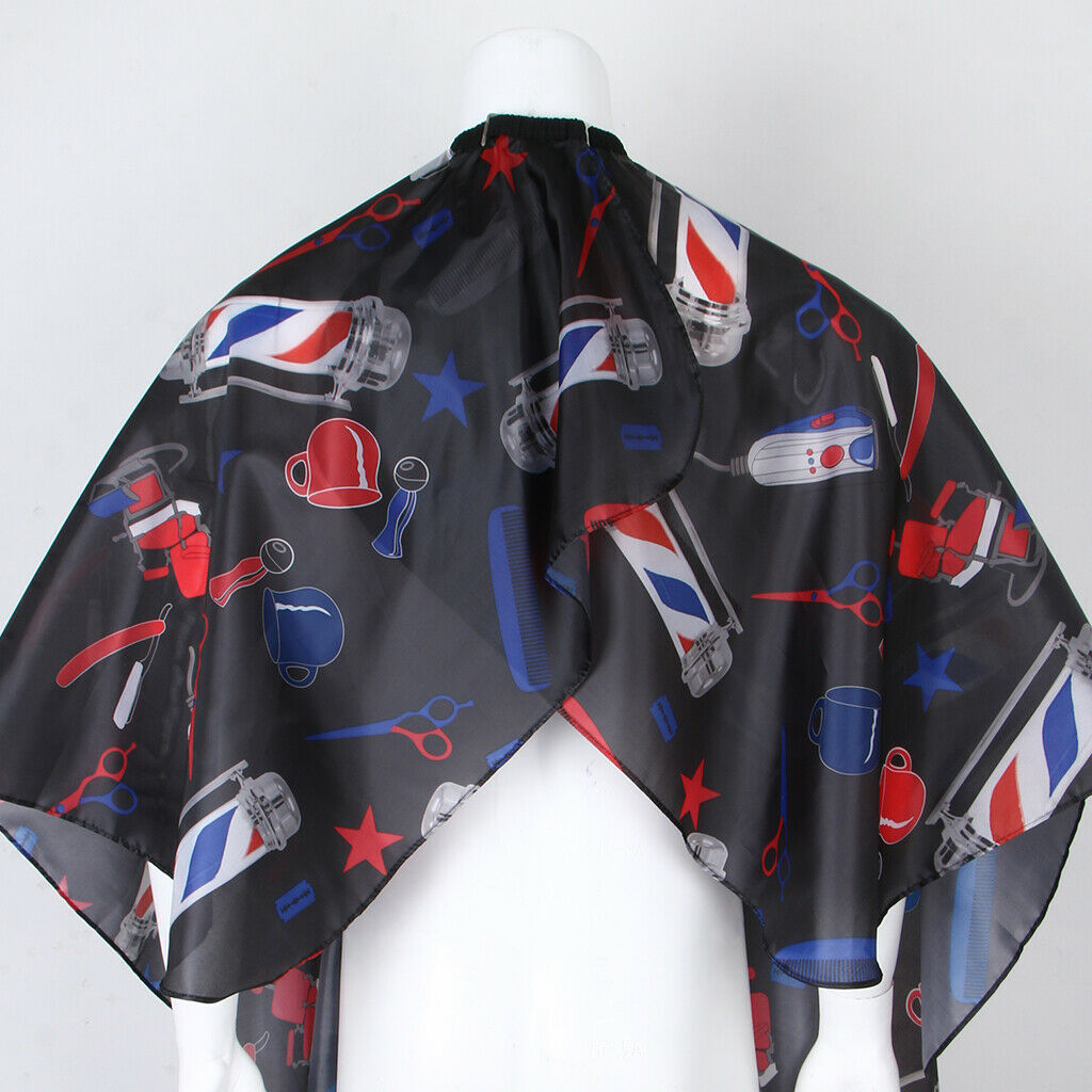 Set of 2 Professional Waterproof Cape Barber Gown Hair Dyeing Apron Cloth