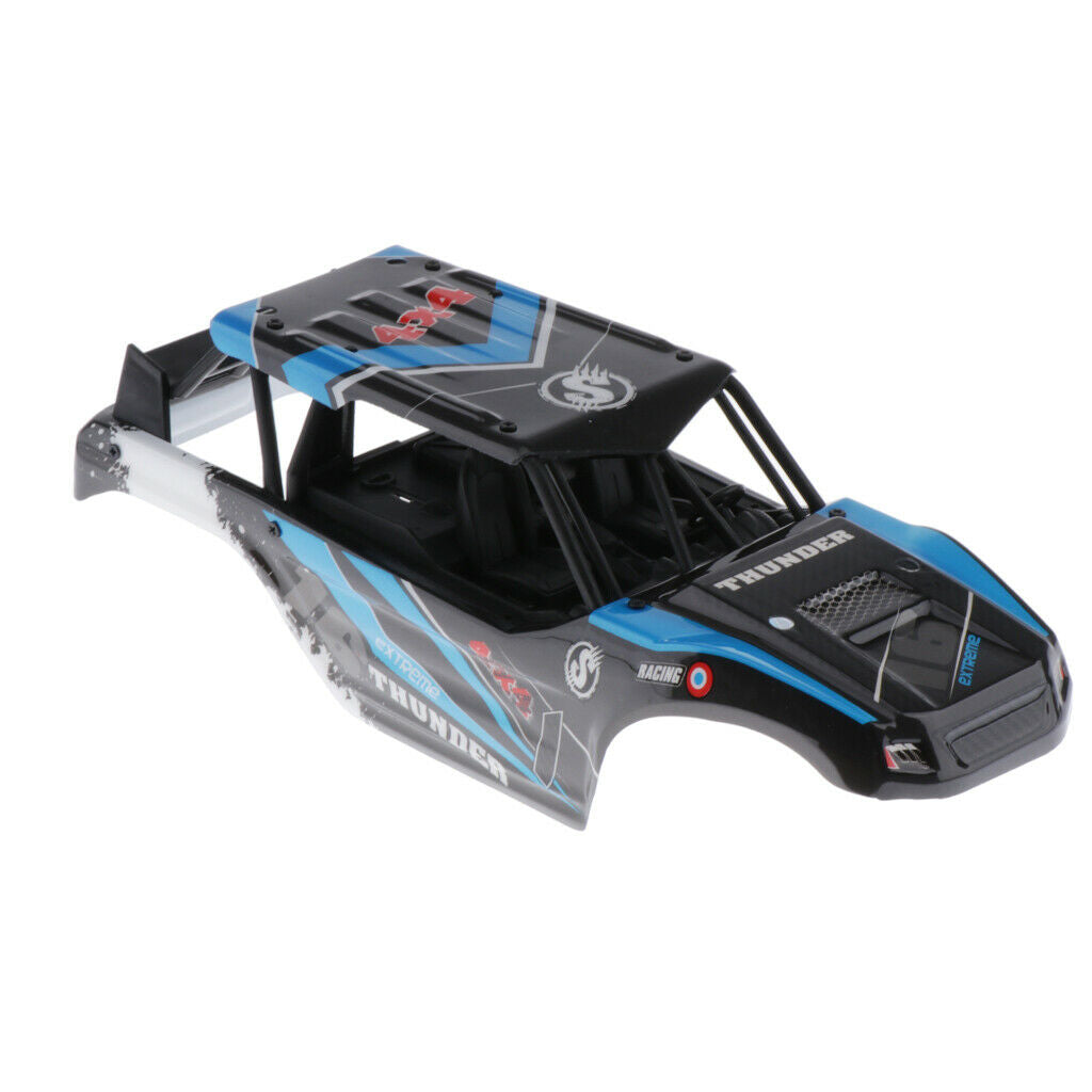1Pc PVC Car Body Shell for 1:18 Scale HS 18312 RC Crawler Truck Red