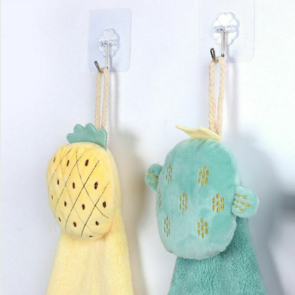 Quick-drying Soft Cloth Hand Towel Coral Velvet Hanging Towel Absorbent Cloth
