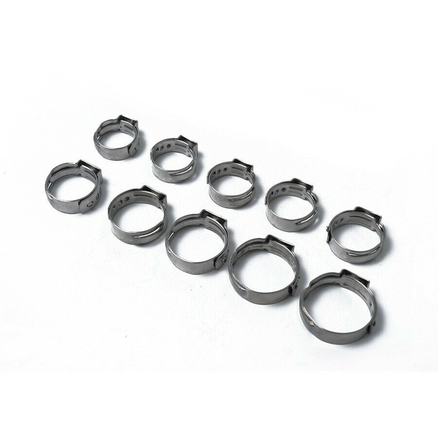 Universal Premium Clamp pliers+Hose Clamp Kit 100PCS Corrosion Resistant Sturdy