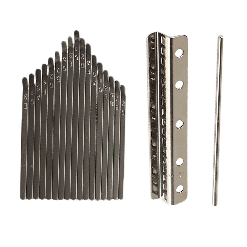 17 Packs Thumb Piano Keys Set for Kalimba Music Instrument Luthier Tools
