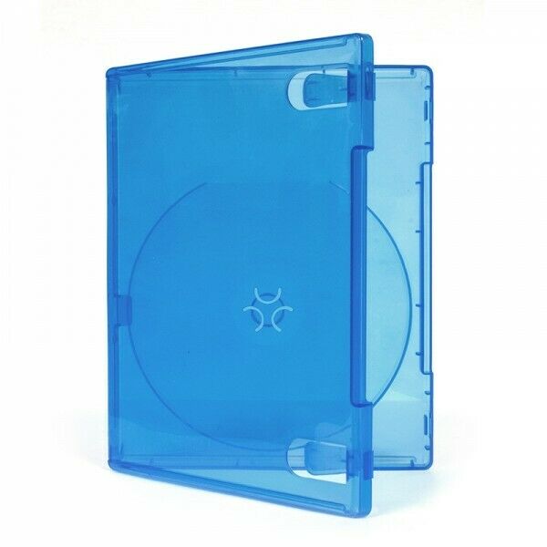 Game case for PS4 PlayStation 4 retail compatible - 10 pack blue | ZedLabz