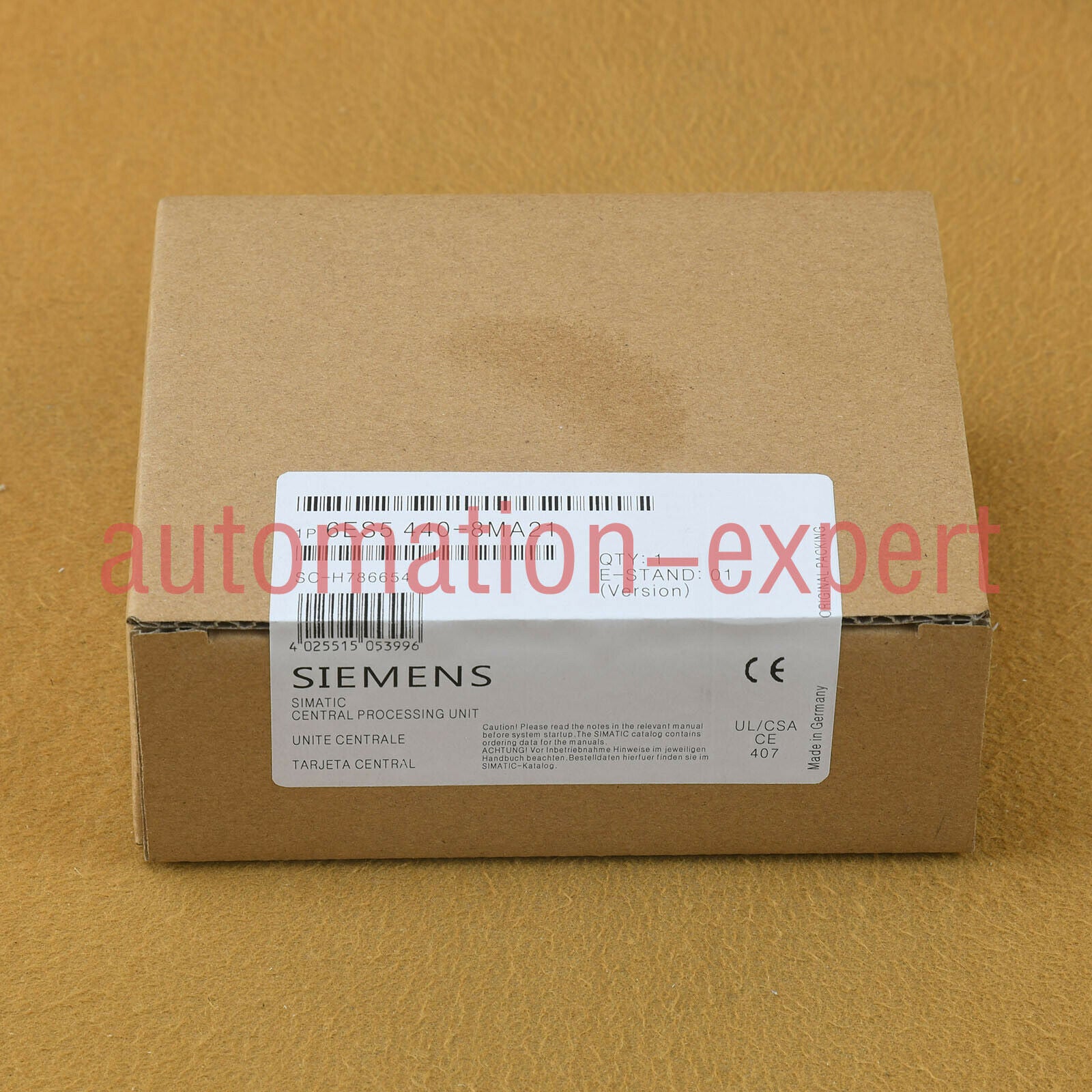 1PC  New Plc module 6ES5440-8MA21 6ES54408MA21 1 year warranty SM9T