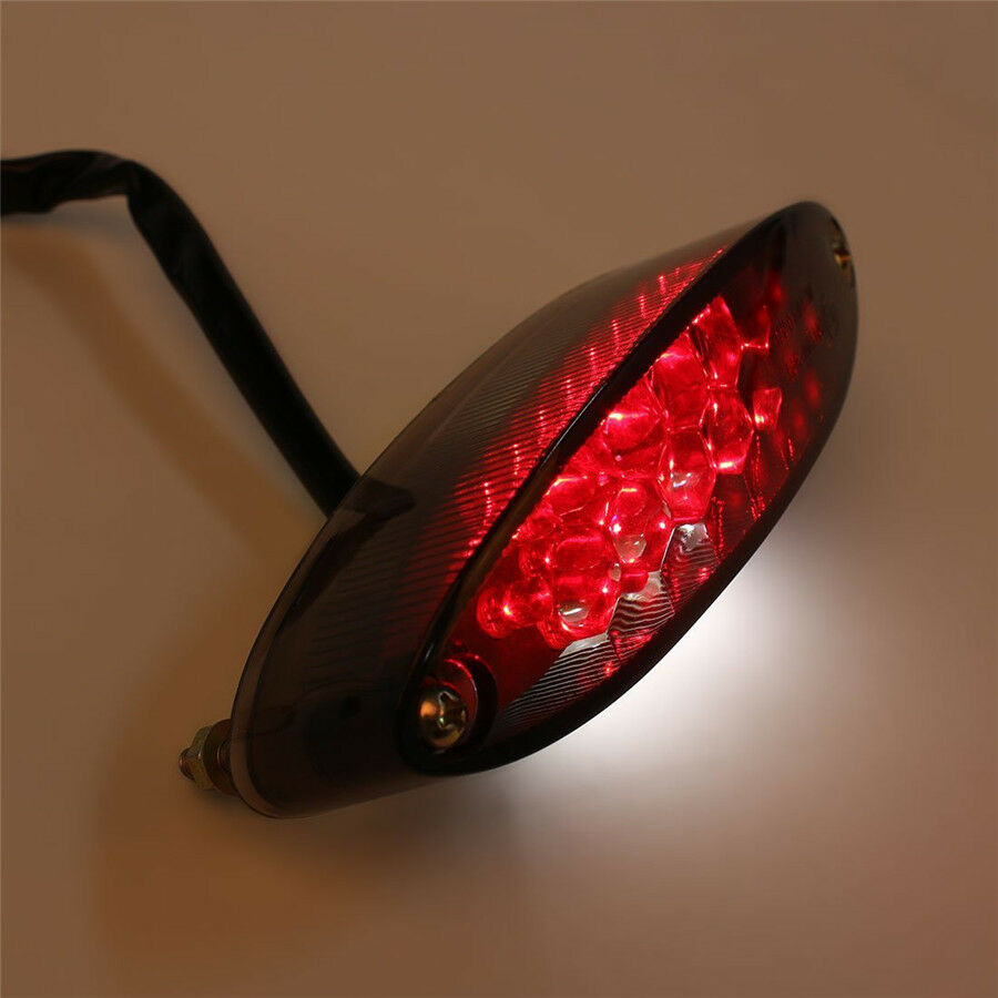 Universal Motorcycle ATV 28 LED Tail Lamp Brake Stop Running License Plate Light