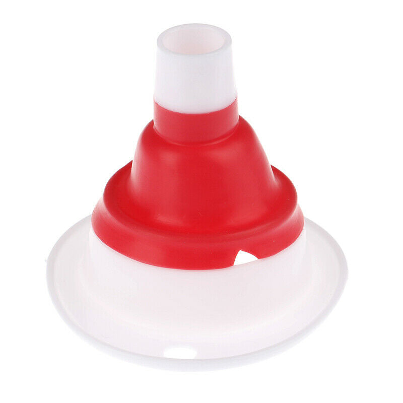 Silicone Gel Foldable Collapsible Oil Water Funnel Hopper Kitchen Cooking.l8