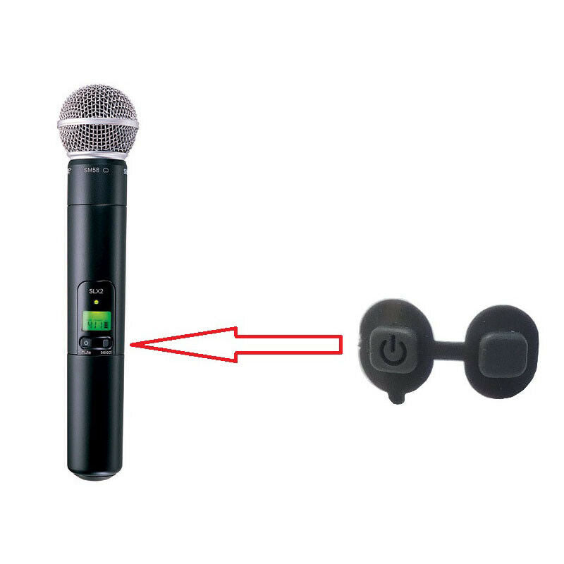 2 Pack Power switch Mode/Set Button for Shure LX2 SLX Part# 66A8070 Push Button