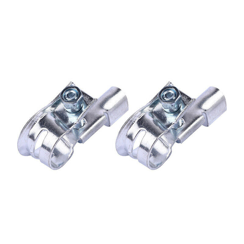 M8 Car Postive & Negative Battery Cable Clamp Terminal Connector Head 17mm-19mm