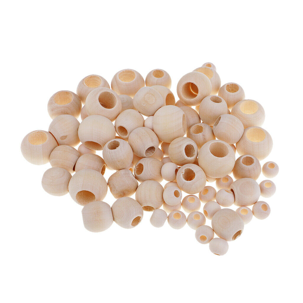 220x Round Macrame Beads Loose Bead for DIY Crafts Bracelet Jewelry Beading