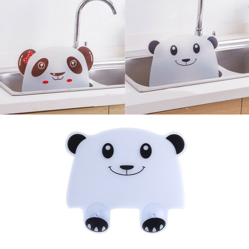 Kitchen Sink Water Splash Guards Sucker Washing Anti-water Board Baffle P.l8