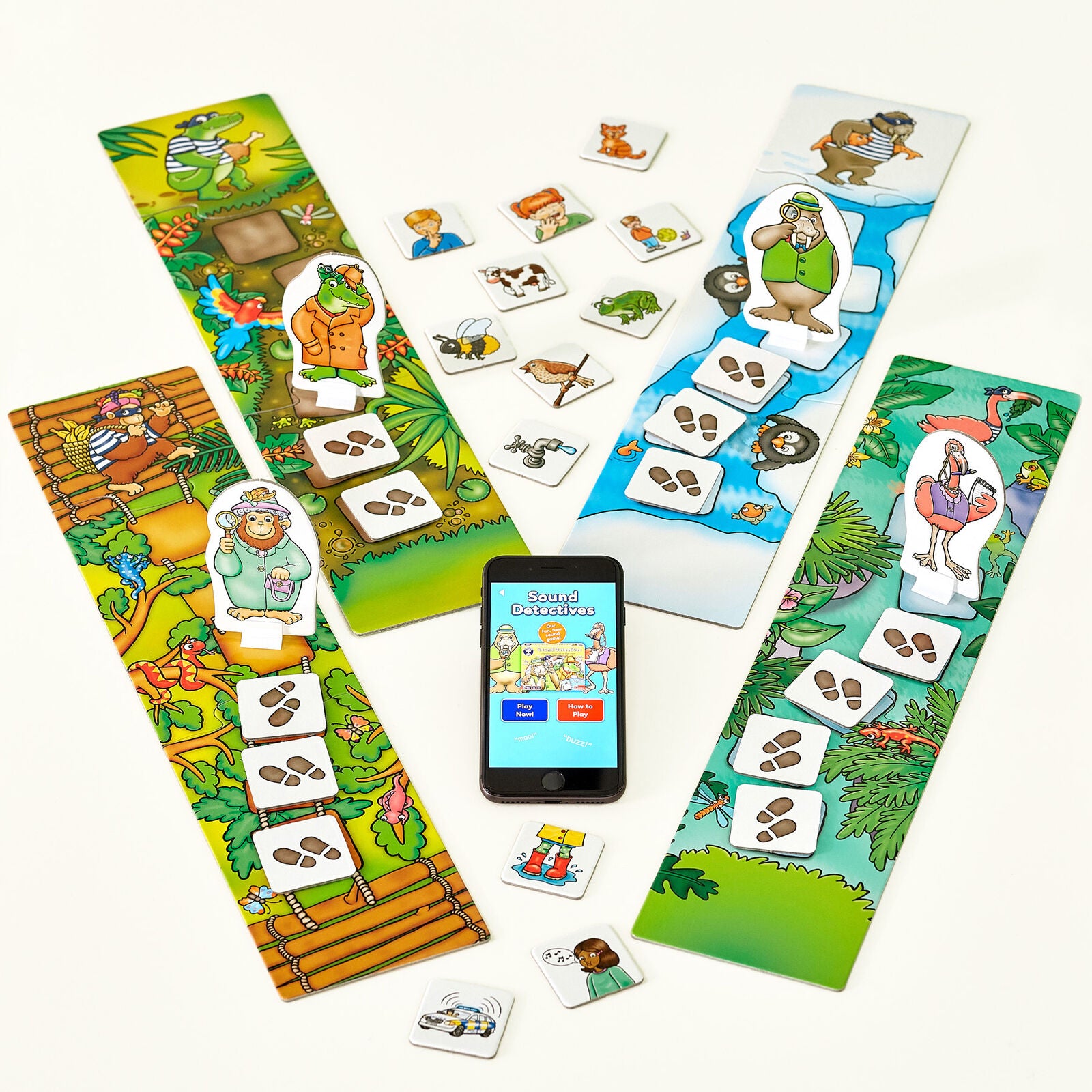 Orchard Toys 078 Sound Detectives Sound Game Family Children Age 3+