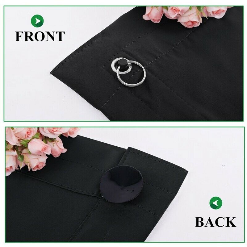 Temporary Blackout Blind Curtain For Window Adjustable Sucker Shade Drape TherZ3