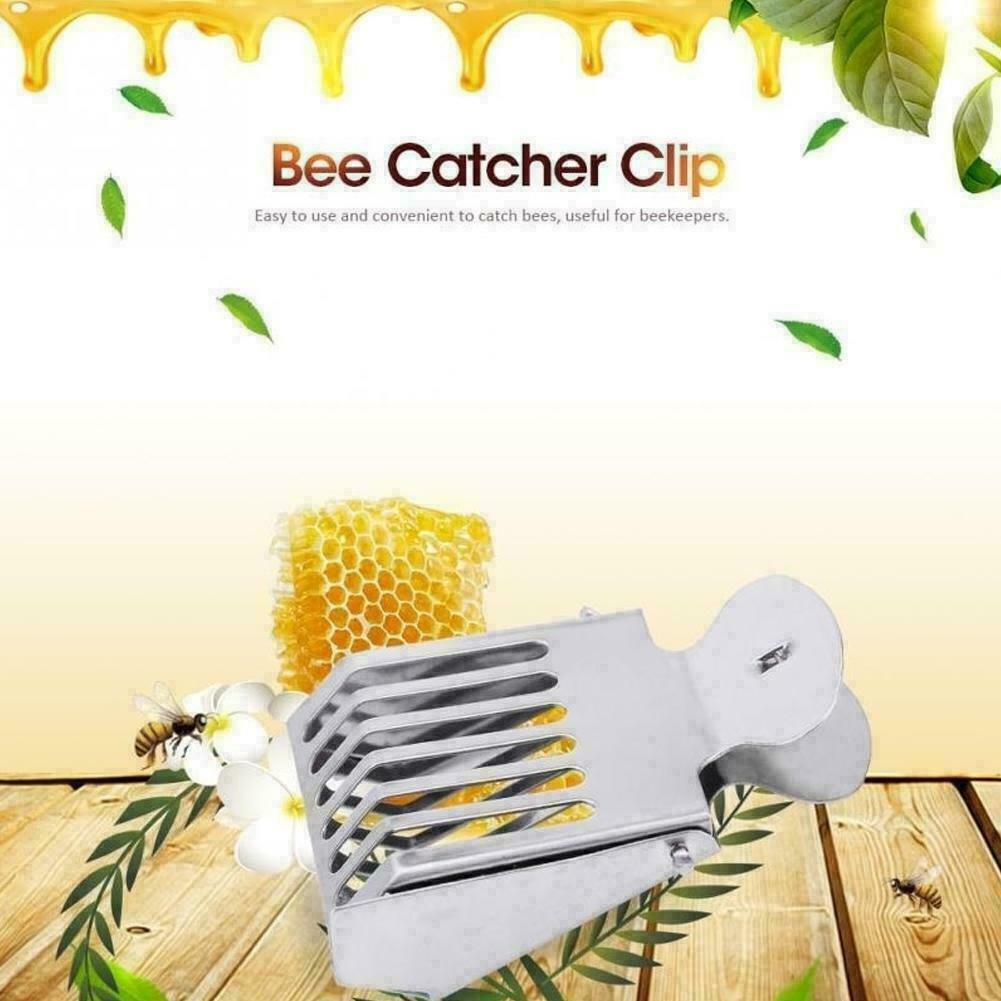 New Steel Bee Trap Cage Queen Beekeeping Anti-Escape Tool Equipment Accessories