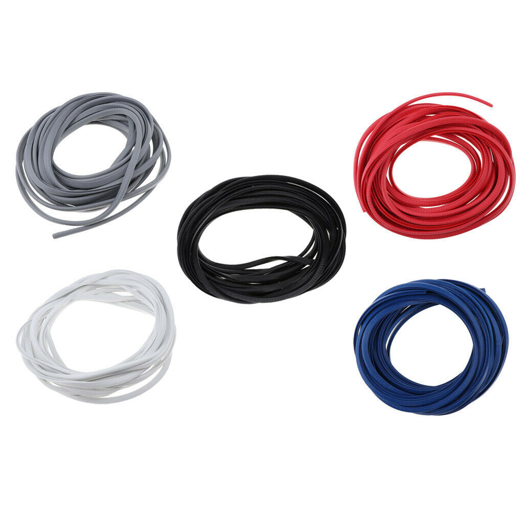 2 Pieces Car Anti Shock Sealing Strips Invisible Protection Tape Black+Red
