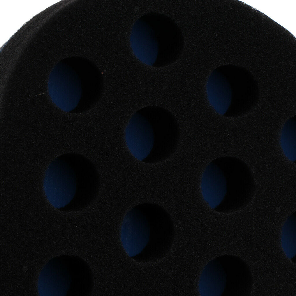 Curl Barber Twist Sponge Large Holes Hair Brush Double Sided Sponge Locking