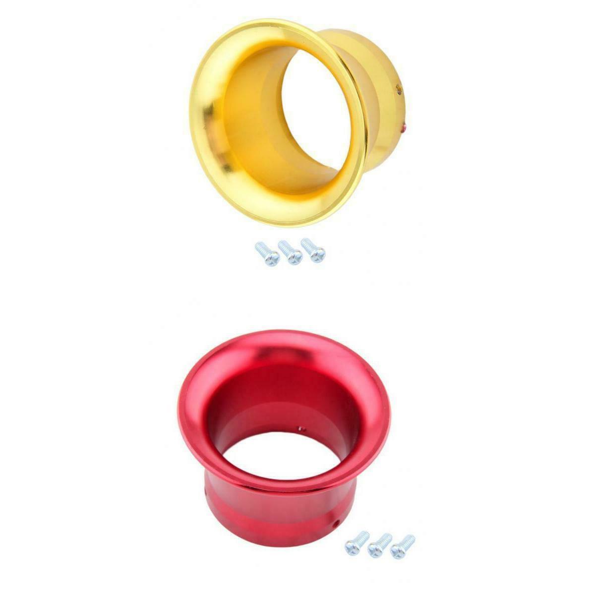 Pair 50mm Air Filter Velocity Stack Funnel for PWK24 ATV Carburetor 2inch