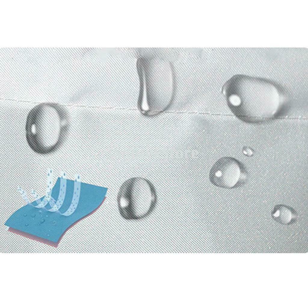 Bathroom Shower Curtain Hooks Included Waterproof Home Ornaments 71"x71" A