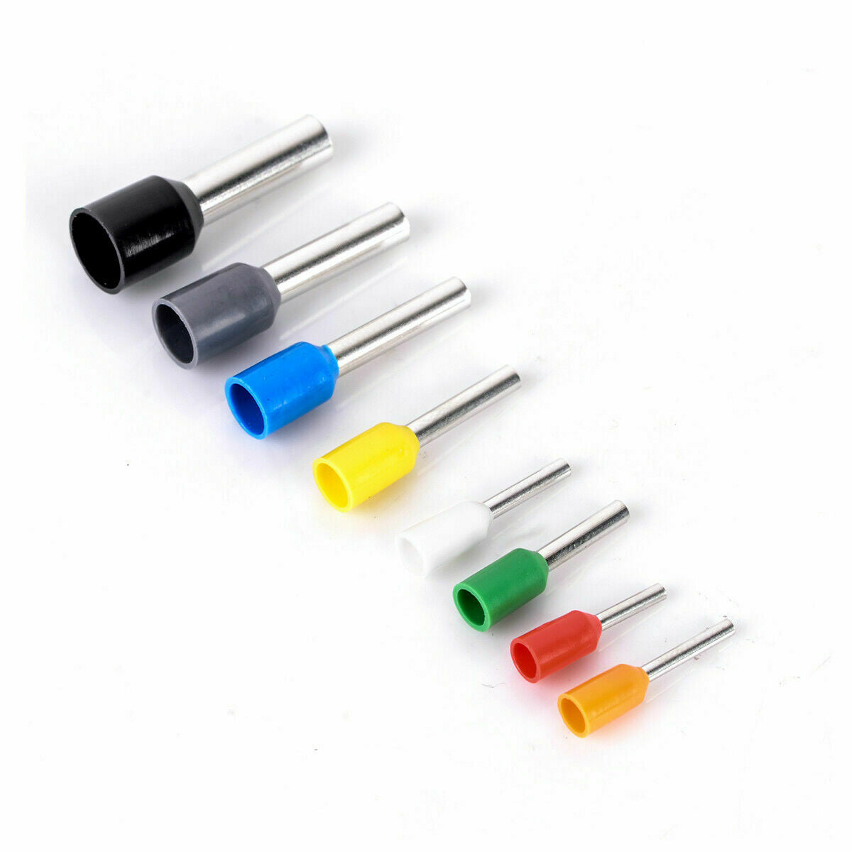 400 Wire Ki Copper Crimp Connector Insulated Cord Pin End Terminal  AWG 22 to 10