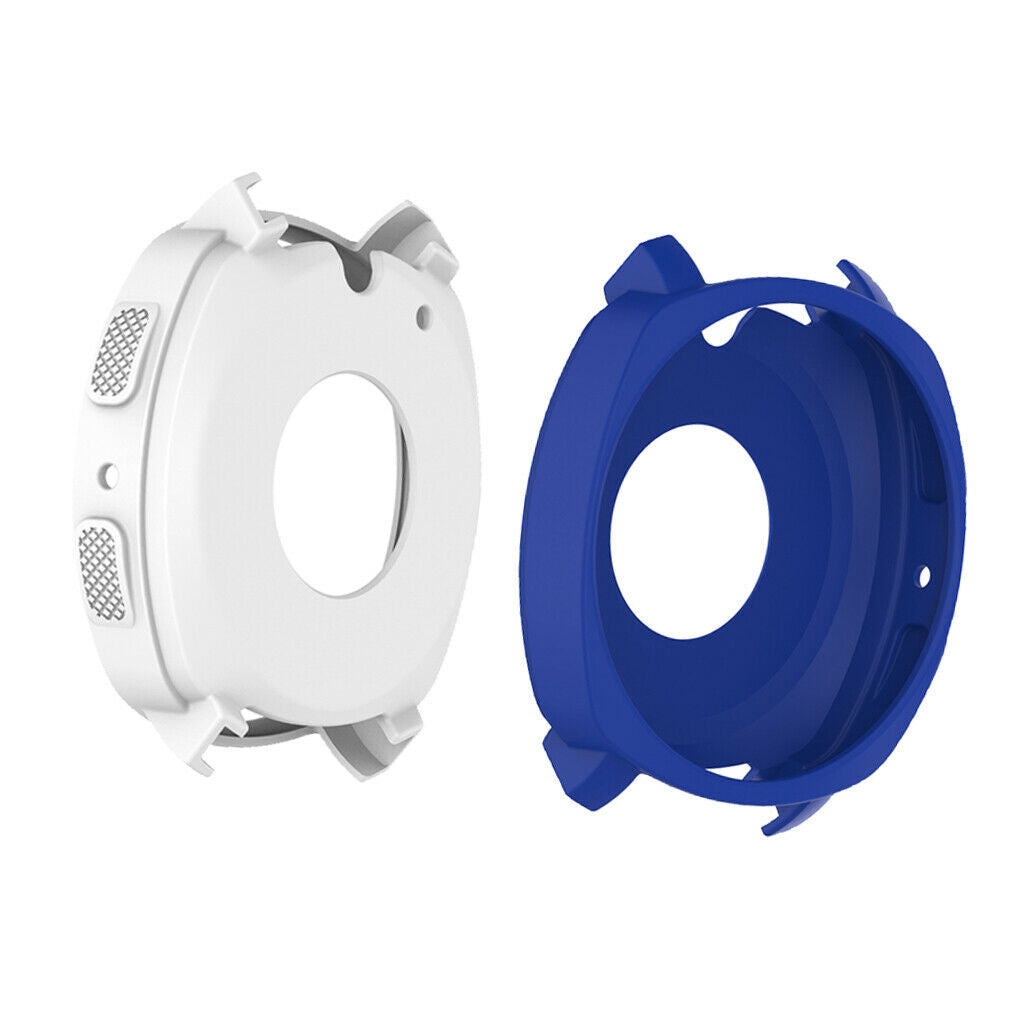 2 Pieces Soft Silicone Smart Watch Protective Case For Gear Sport R600